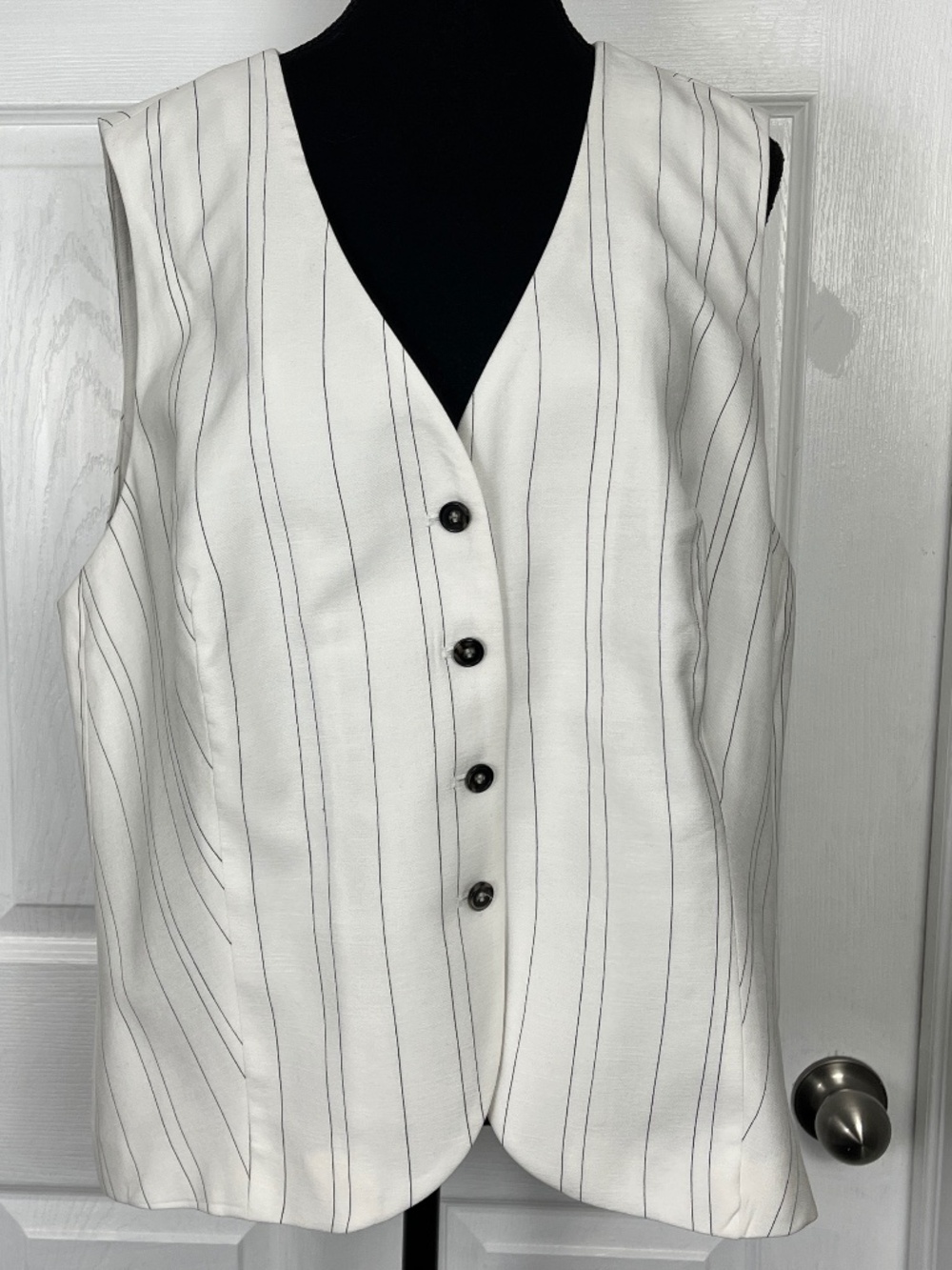 H&M Pinstripe Vest Size XL